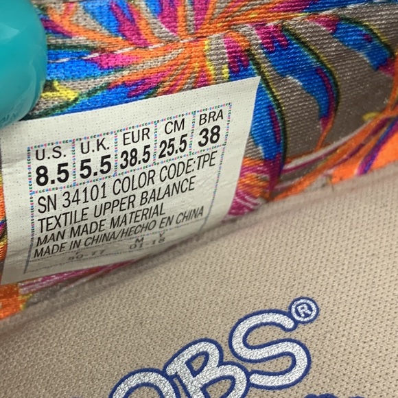 Bobs by Skechers Natural Gray Espadrille W/ Memory Foam Footbed 8.5 ESP4064 - Picture 11 of 11